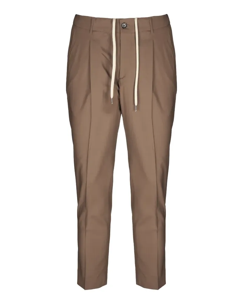 Be Able pleated trousers - Braun Braun