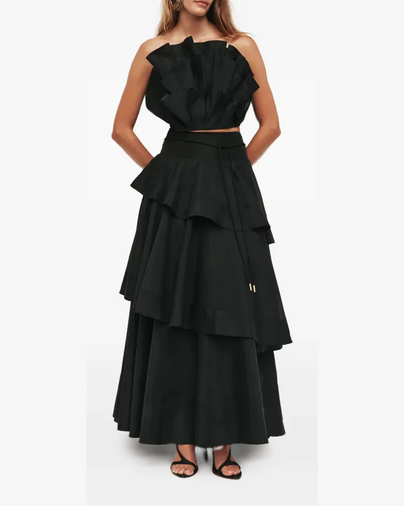 Aje. Selestia Maxirock - Schwarz Schwarz