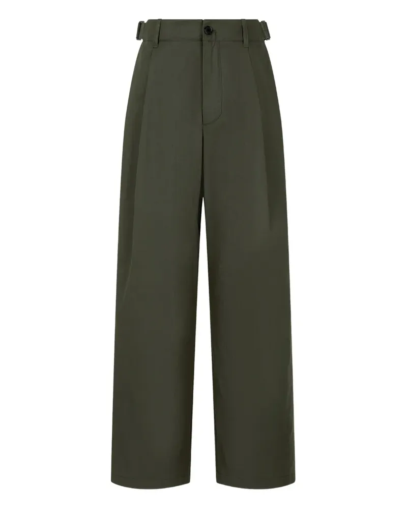 STUDIO TOMBOY pleated-detail trousers - Grün Grün