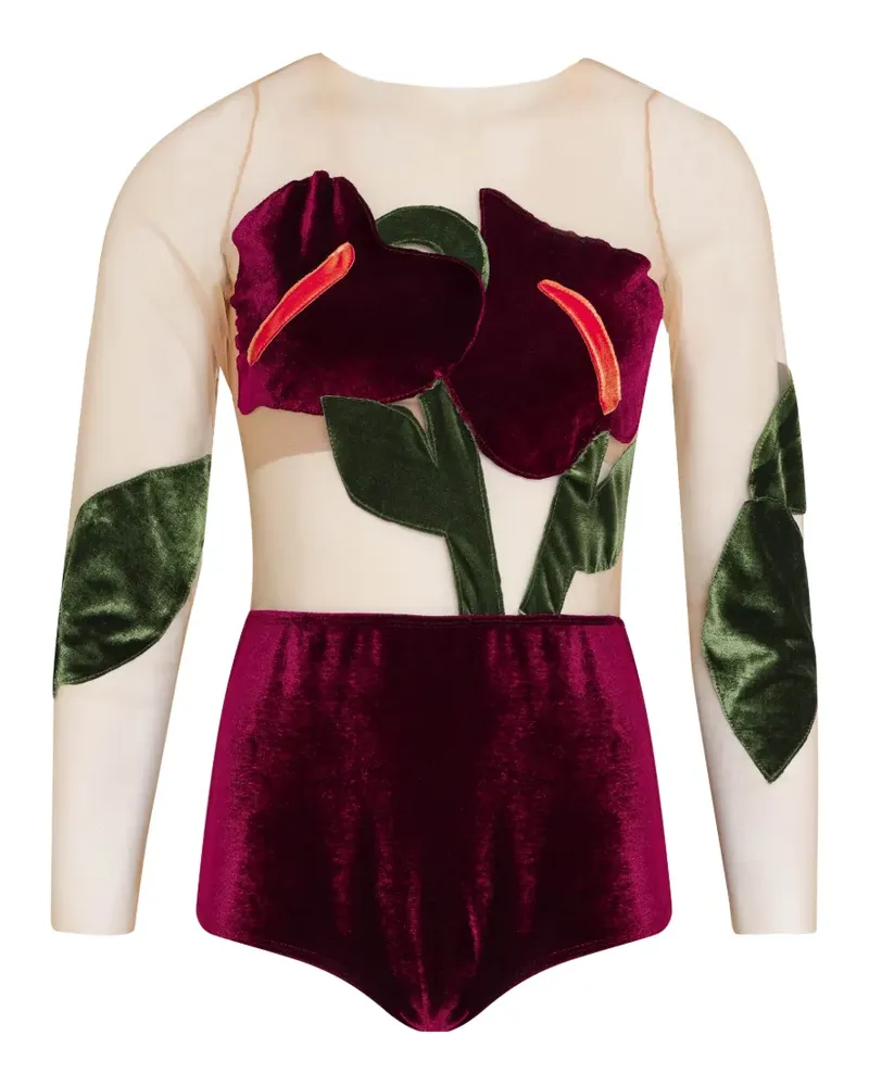 BRIGITTE Carnaval/Festival Anturios swimsuit - Rot Rot