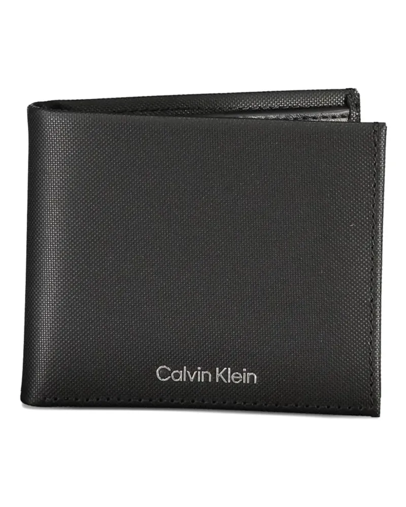 Calvin Klein logo-print bifold wallet - Schwarz Schwarz