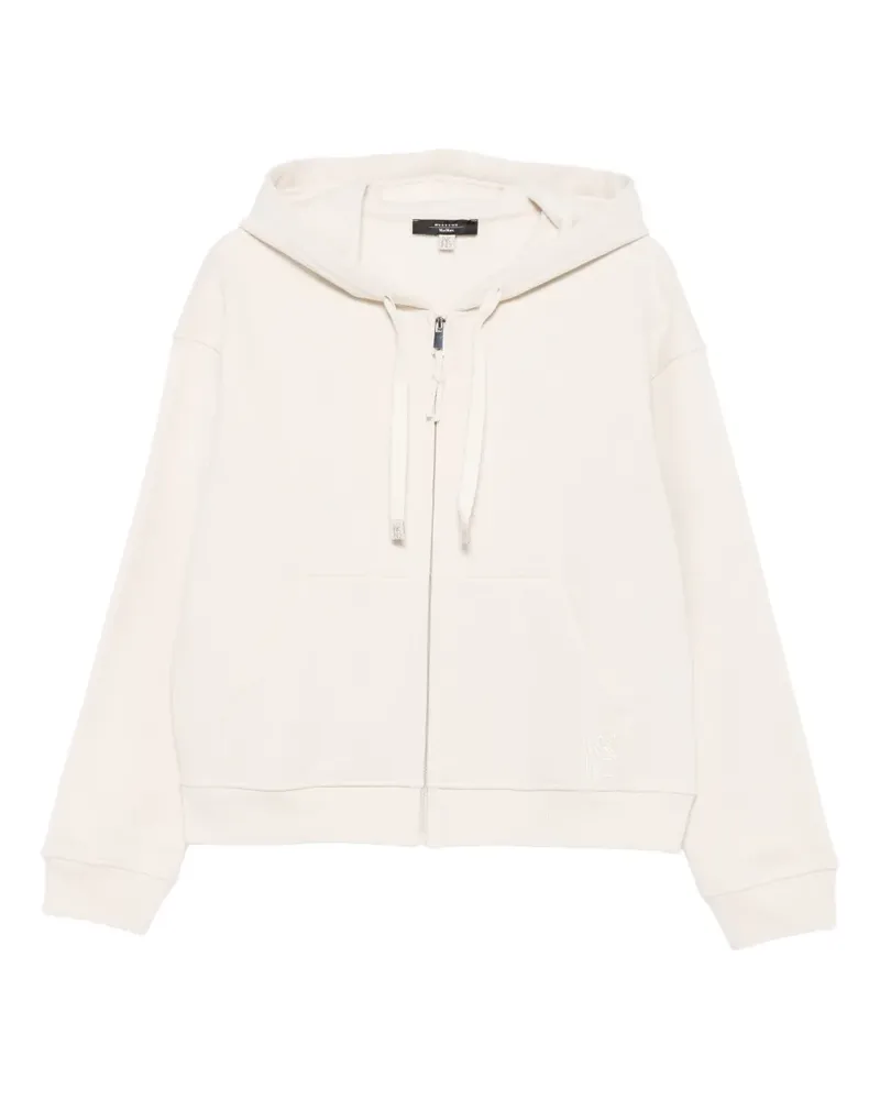 Max Mara Kapuzenjacke mit Reißverschluss - Nude Nude