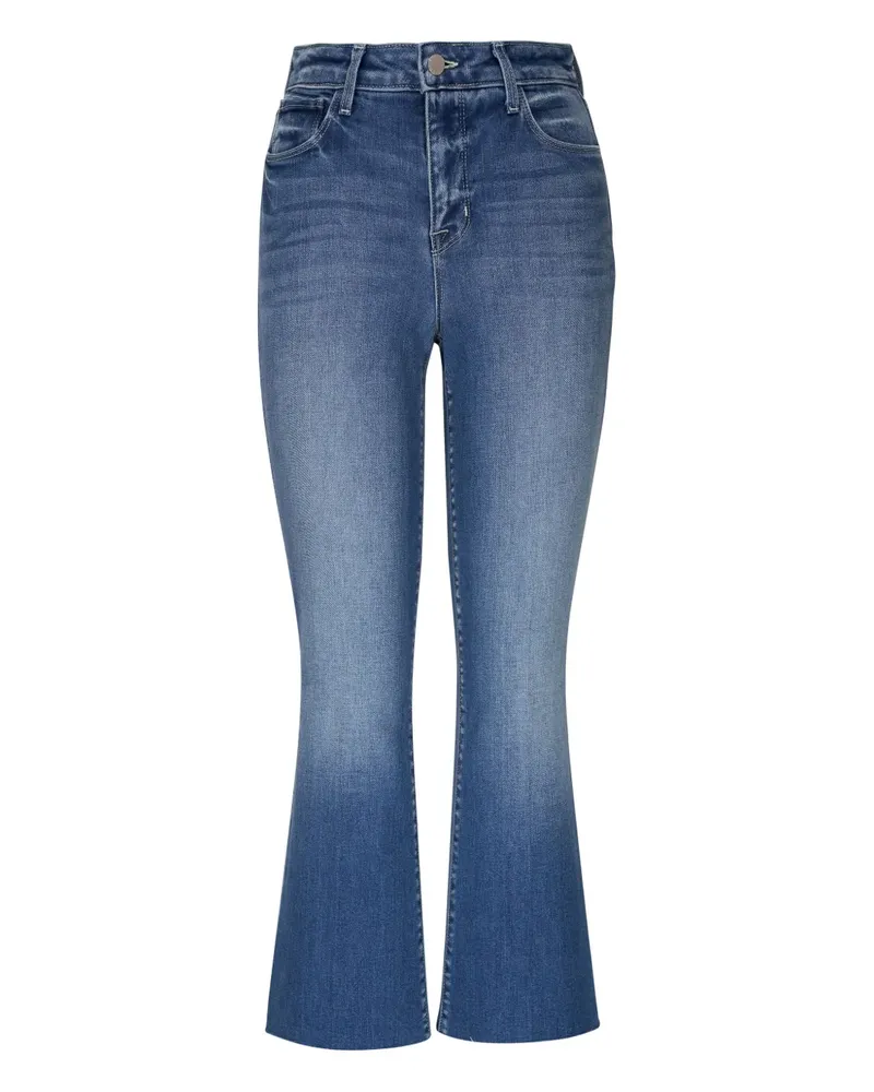 L'Agence Kendra Cropped-Hose - Blau Blau