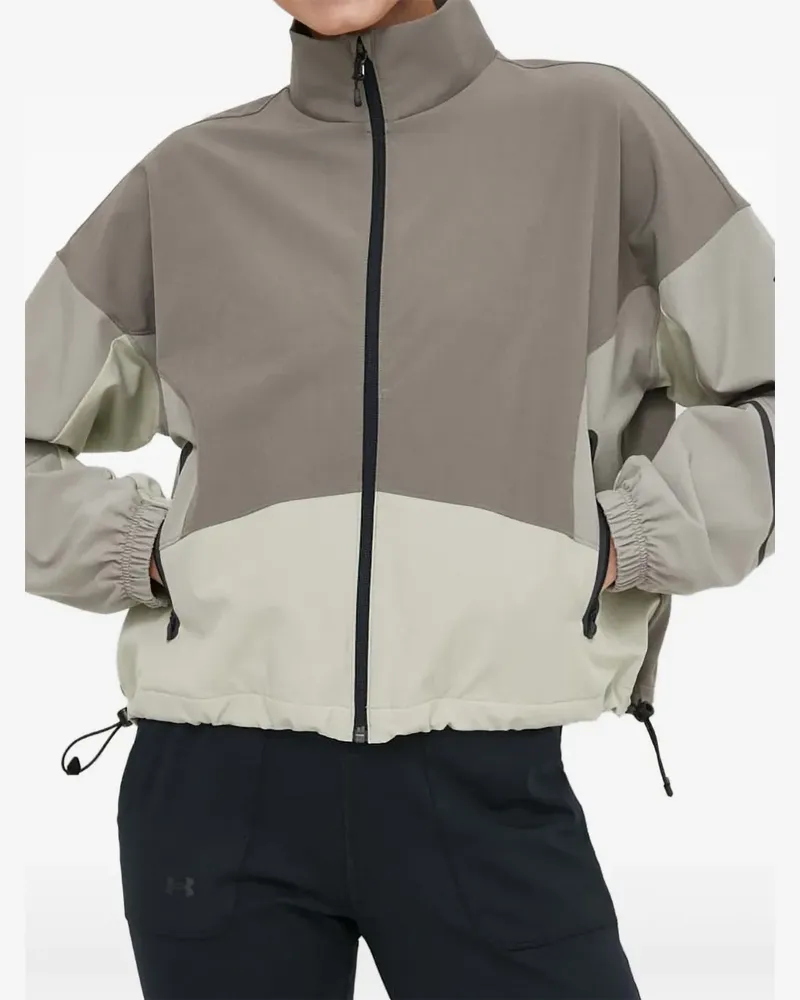Under Armour Unstoppable colourblock zip jacket - Braun Braun