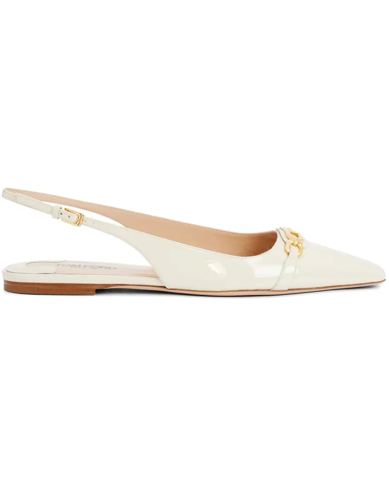 Tom Ford Whitney Slingback-Ballerinas - Nude Nude