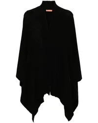 Ermanno Scervino Cape mit Spitzendetail Schwarz