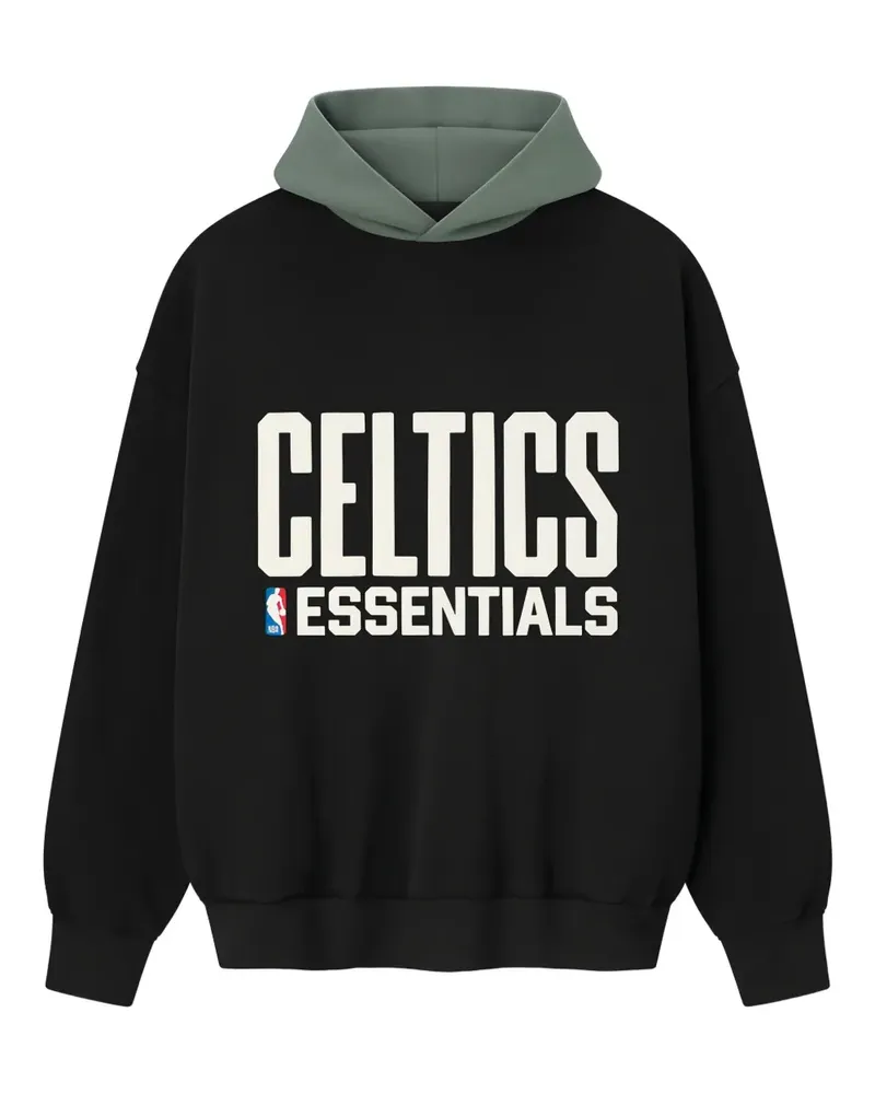 Fear of God Celtics boston hoodie - Schwarz Schwarz
