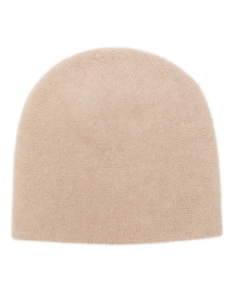 Liska Beanie aus Kaschmir - Nude Nude