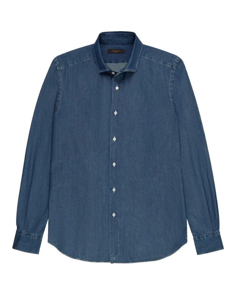 Slowear buttoned denim shirt - Blau Blau