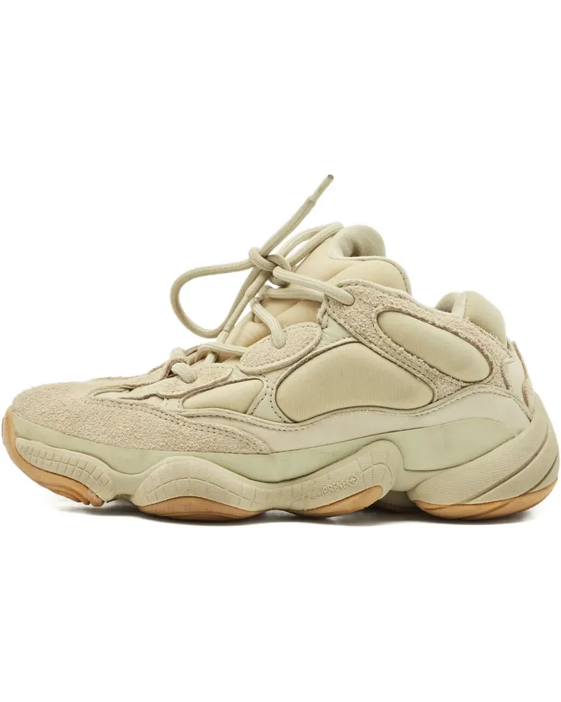 adidas Yeezy 500 Sneakers aus Wildleder - Nude Nude