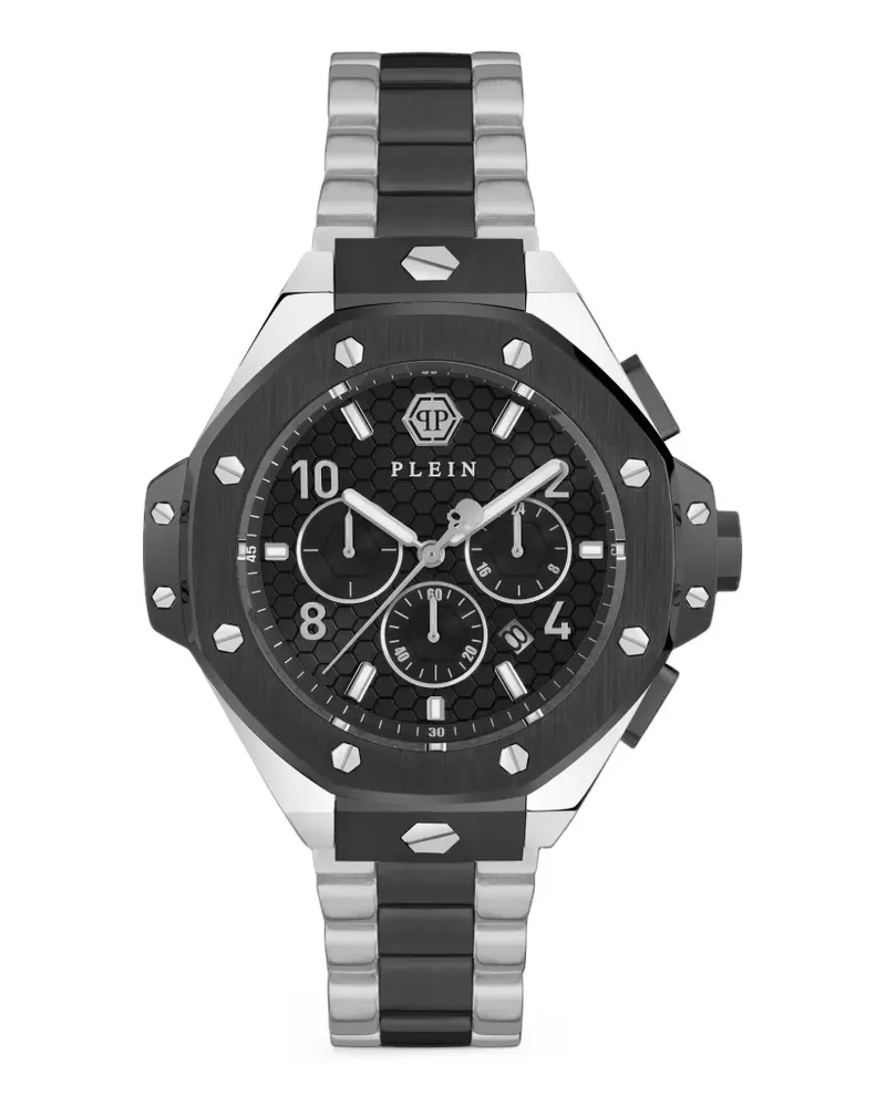 Philipp Plein Chrono Royal 46mm watch - Schwarz Schwarz