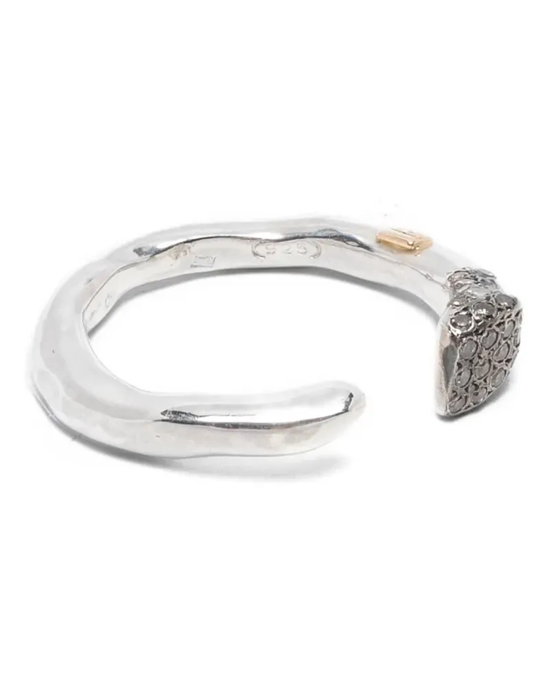 Rosa Maria Penna Diamantring - Silber Silber