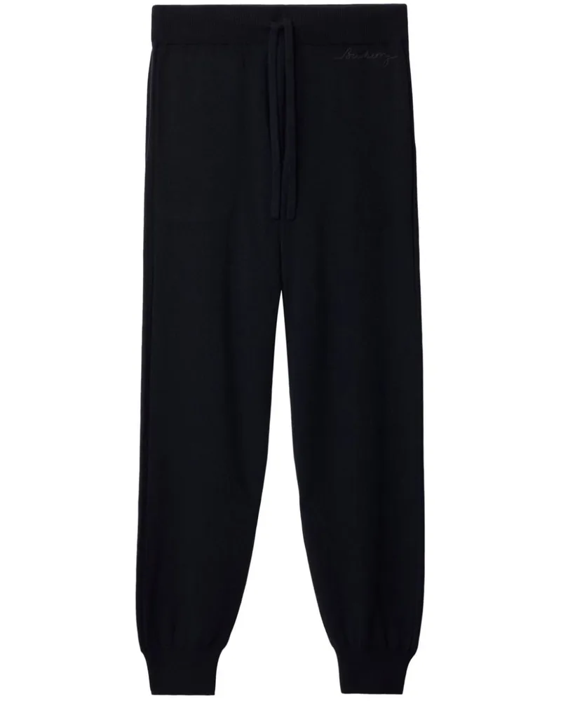 Burberry Jogginghose aus Kaschmir - Schwarz Schwarz