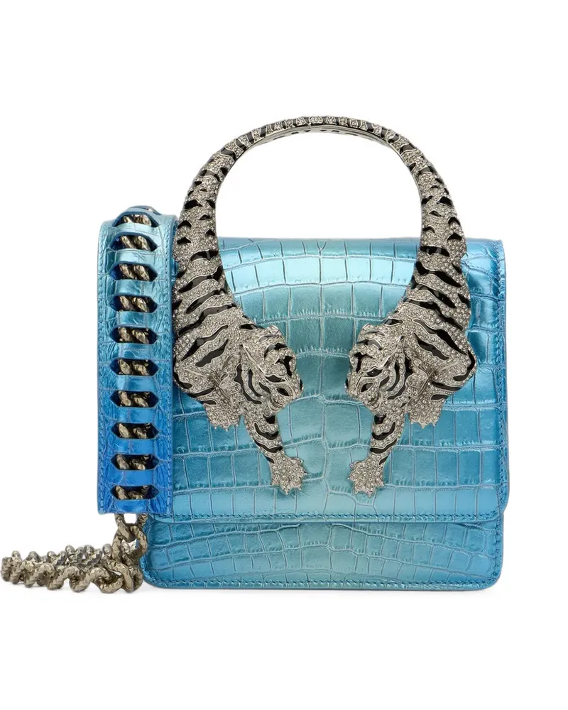 Roberto Cavalli Mittelgroße Roar Tote Bag - Blau Blau