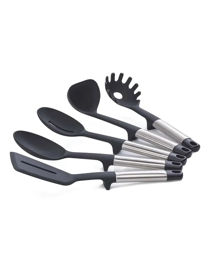 Joseph Joseph Elevate™ Edelstahlhenkel (5er-Set) - Schwarz Schwarz