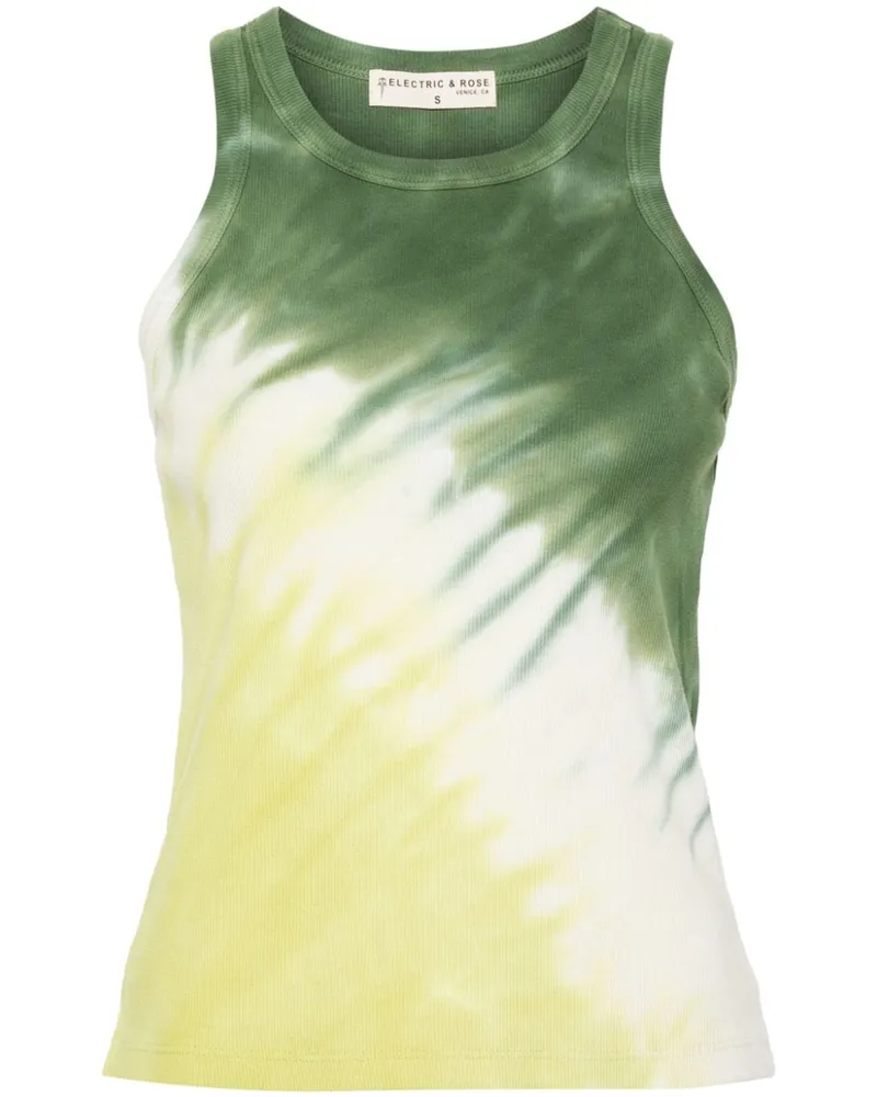 Electric & Rose Sinclair Batik-Tanktop - Grün Grün