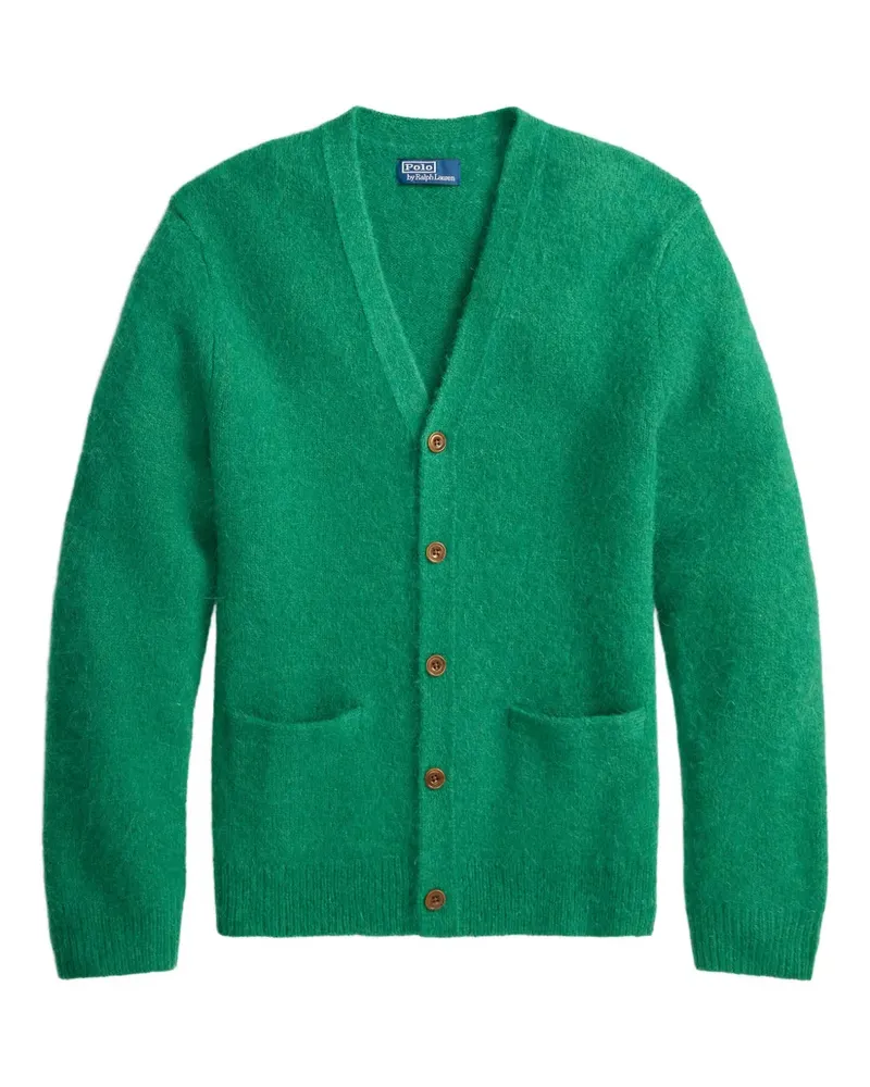 Ralph Lauren Cardigan mit aufgesetzter Tasche - Grün Grün