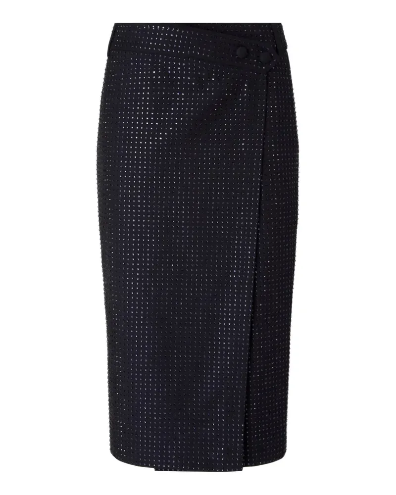 Pinko Wickelrock mit Strass - Blau Blau