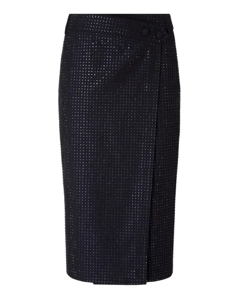 Pinko Wickelrock mit Strass - Blau Blau