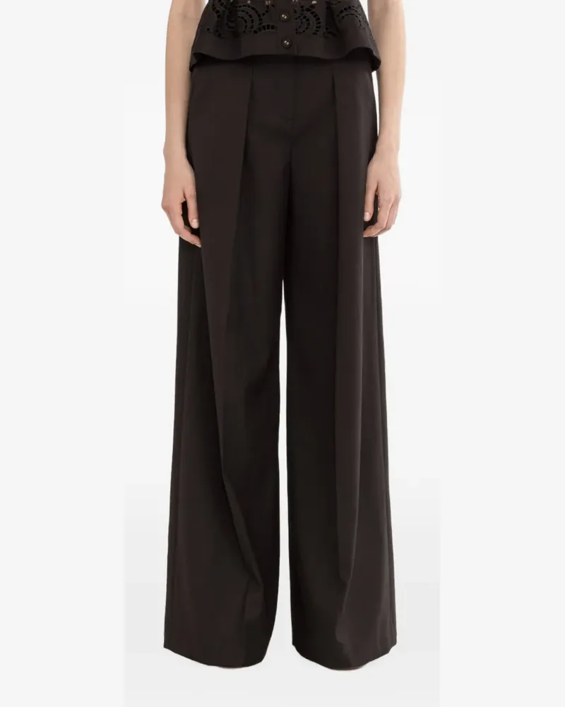 NISSA Hose mit hohem Bund - Schwarz Schwarz