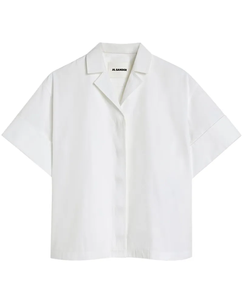 Jil Sander Klassisches Hemd - Weiß Weiß