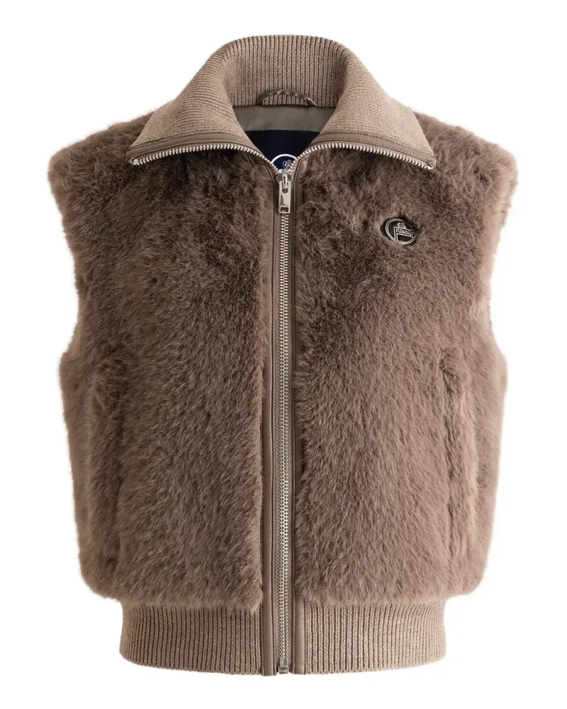 FUSALP Ärmellose Piagae Jacke - Braun Braun