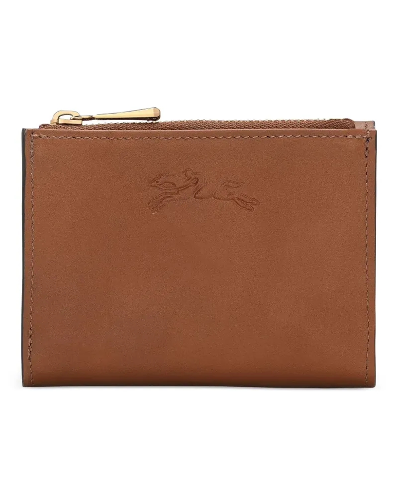 Longchamp Épure Portemonnaie mit Reißverschluss - Braun Braun