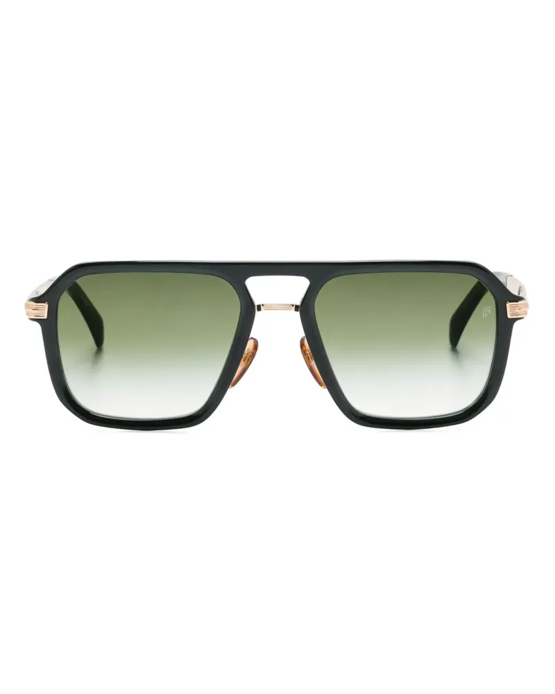 EYEWEAR by DAVID BECKHAM Getönte Pilotenbrille - Grün Grün
