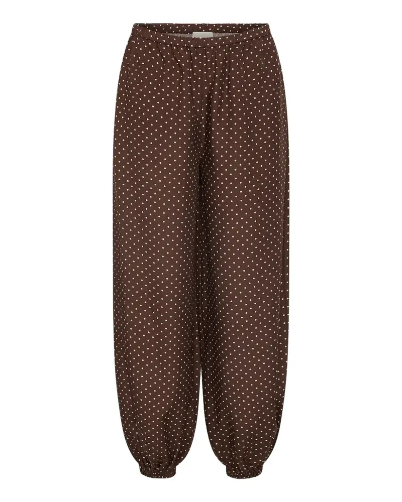Posse Evie polka-dot trousers - Braun Braun