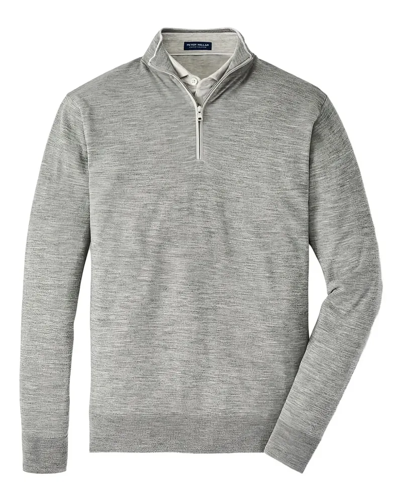 Peter Millar Pullover mit Reißverschluss - Grau Grau