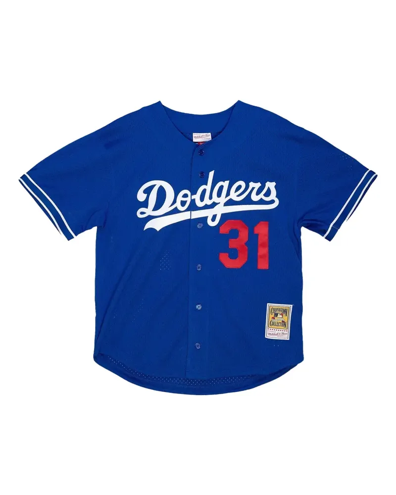 Mitchell & Ness LA Dodgers 1997 Mike Piazza Trikot - Blau Blau