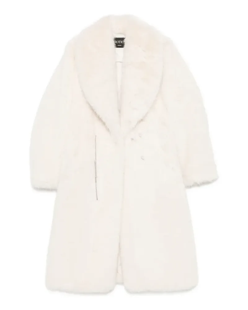 Dondup chain-detail coat - Weiß Weiß