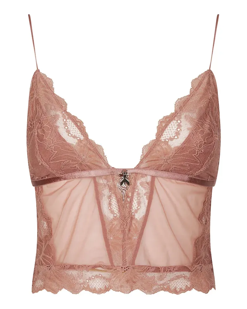 Patrizia Pepe lace camisole - Rosa Rosa