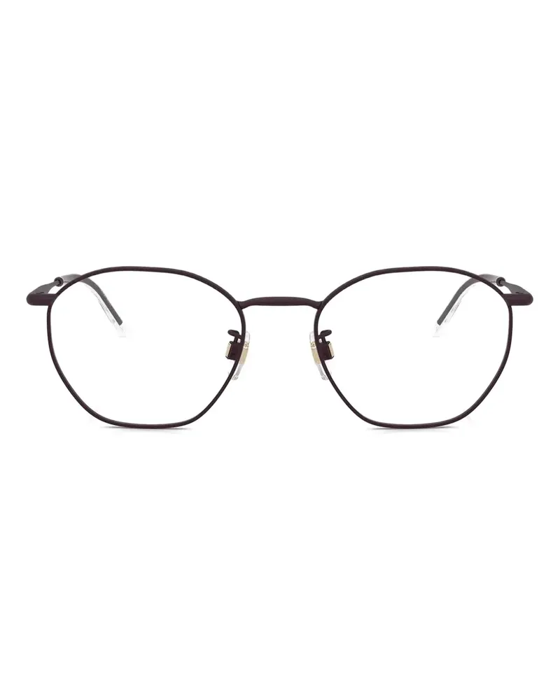 Giorgio Armani Brille mit geometrischem Gestell - Violett Violett