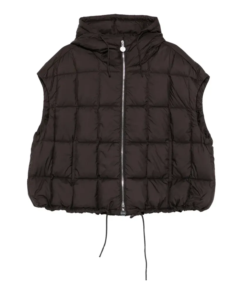 IENKI IENKI Arco hooded quilted gilet - Braun Braun