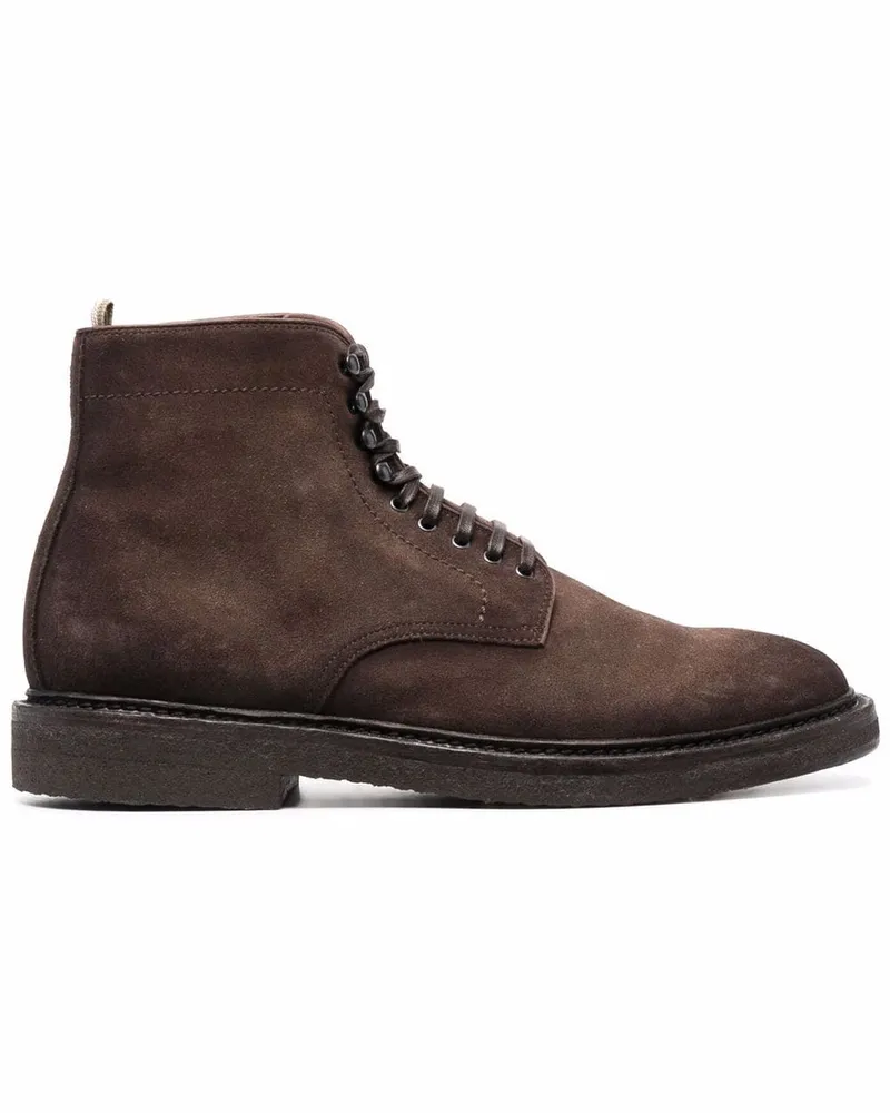 Officine Creative Italia Hopkins Wildlederstiefel - Braun Braun