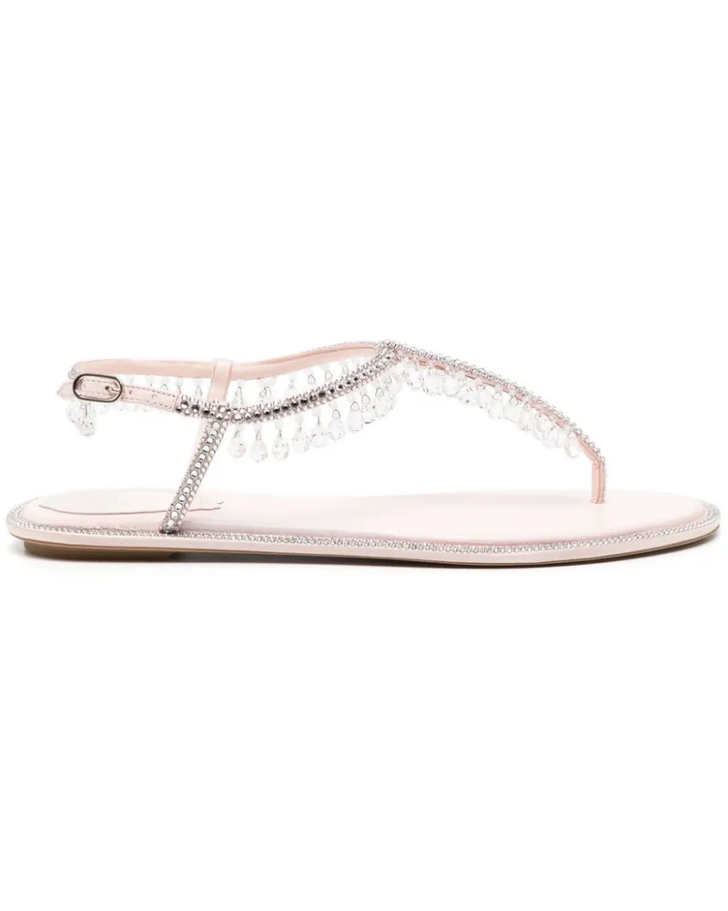 René Caovilla Chandelier Sandalen - Rosa Rosa