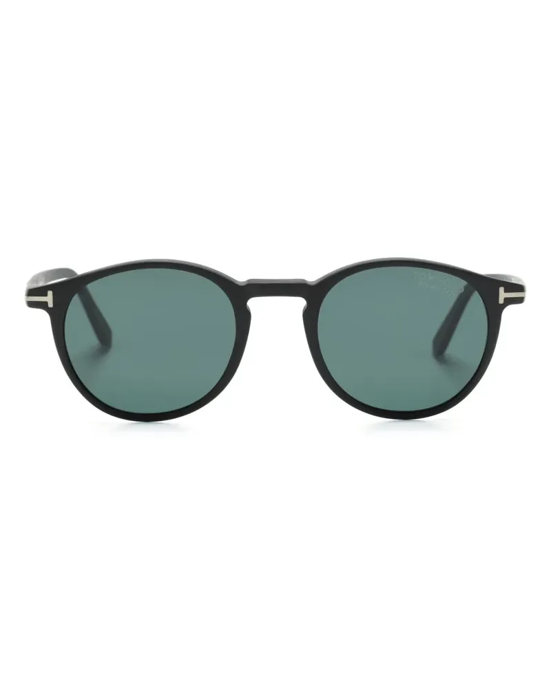 Tom Ford Andrea Sonnenbrille mit rundem Gestell - Grau Grau