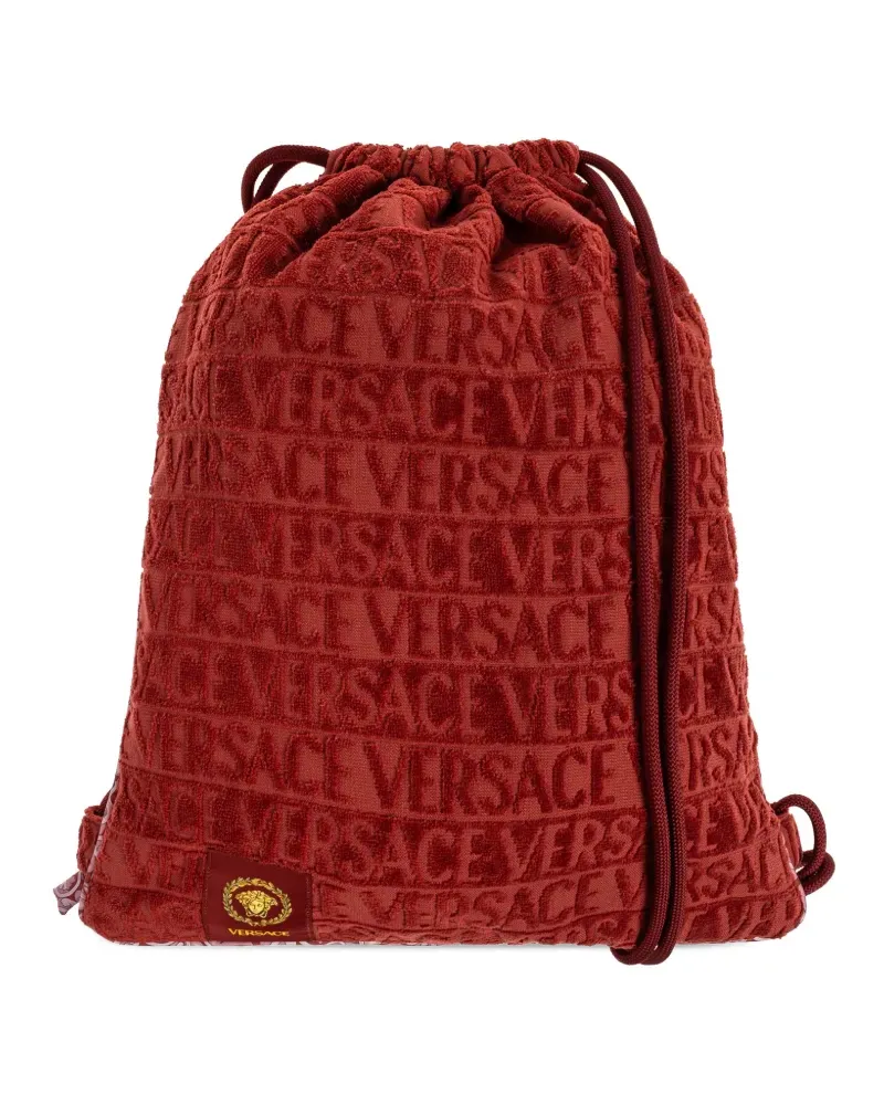 Versace I ♡ Baroque Gym Carrier Rucksack - Rot Rot