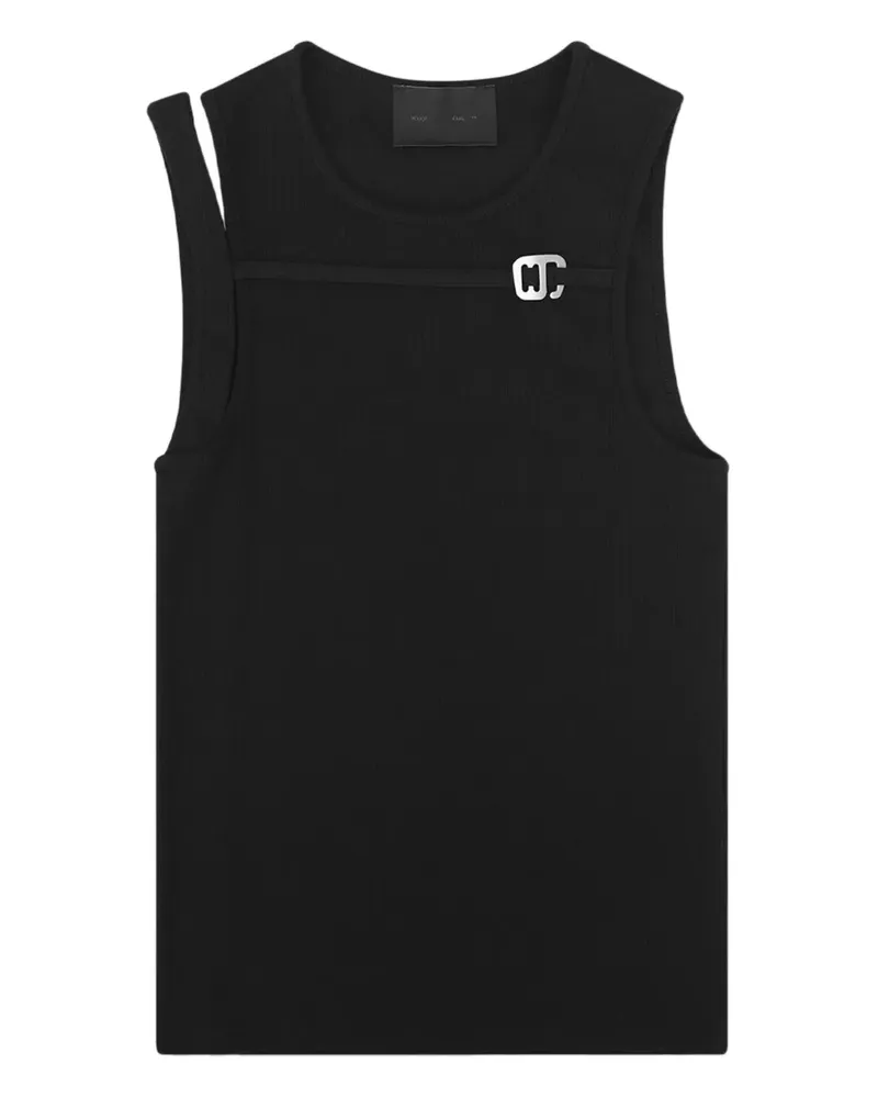 Heliot Emil Gregaria Slinger Trägershirt - Schwarz Schwarz