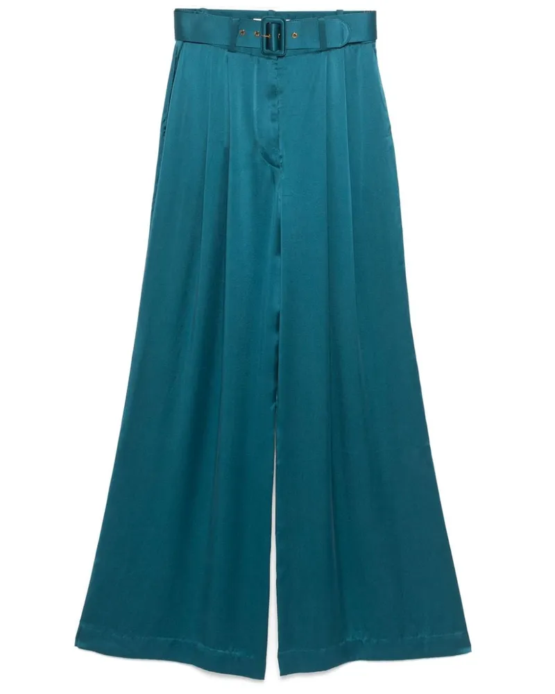 Zimmermann Hose aus Seide - Blau Blau