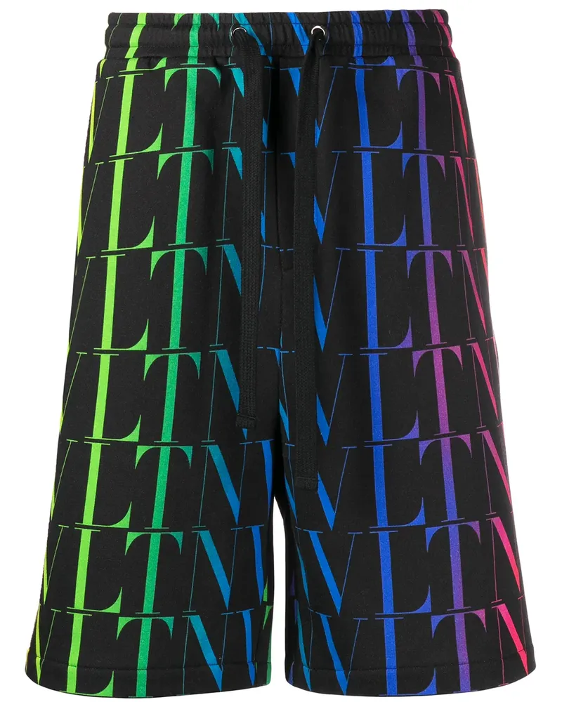 Valentino Garavani VLTN Times Bermudas - Schwarz Schwarz