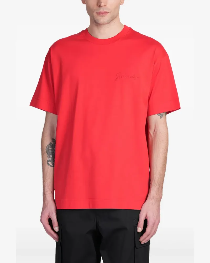 Givenchy Klassisches T-Shirt - Rot Rot