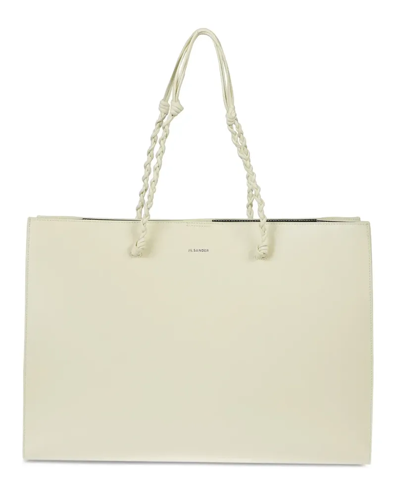 Jil Sander Tangle Tote Bag mit Prägung - Nude Nude