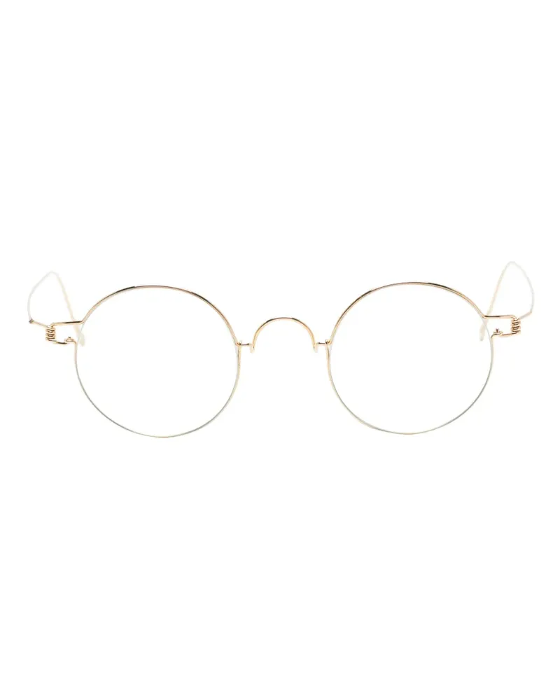 Lindberg PreciousRim 8226 Brille mit rundem Gestell - Gold Gold