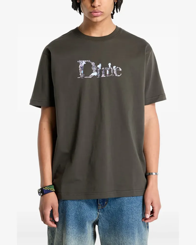 Dime Klassisches T-Shirt - Grau Grau