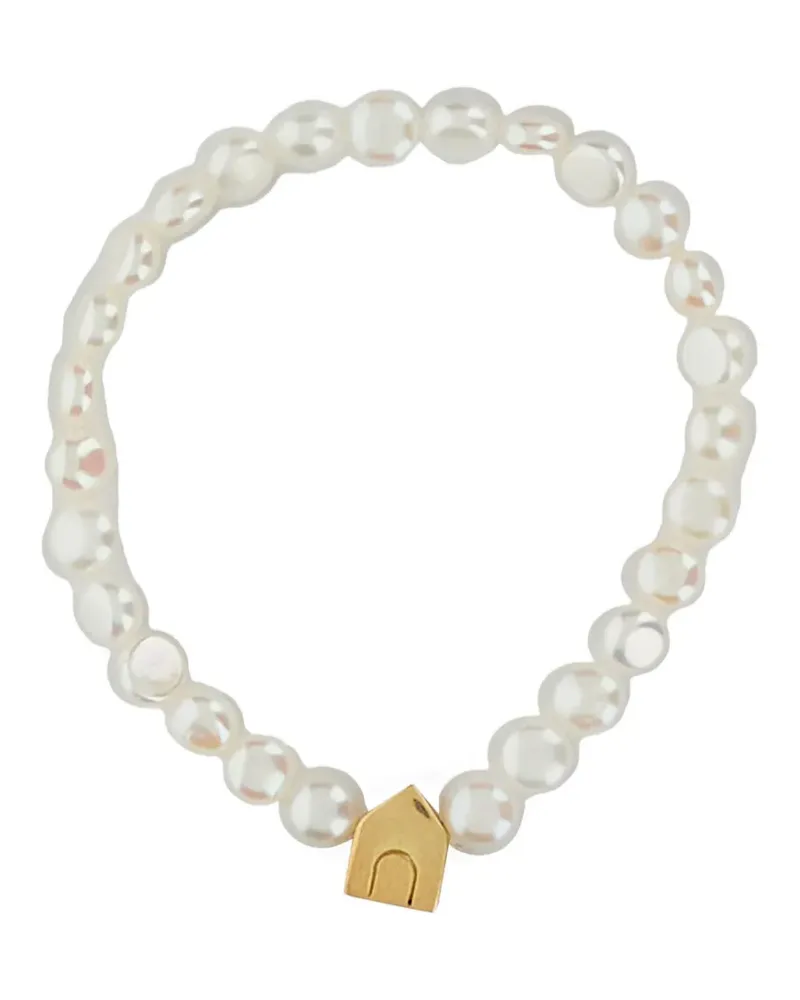 Aliita Casita pearl bracelet - Weiß Weiß