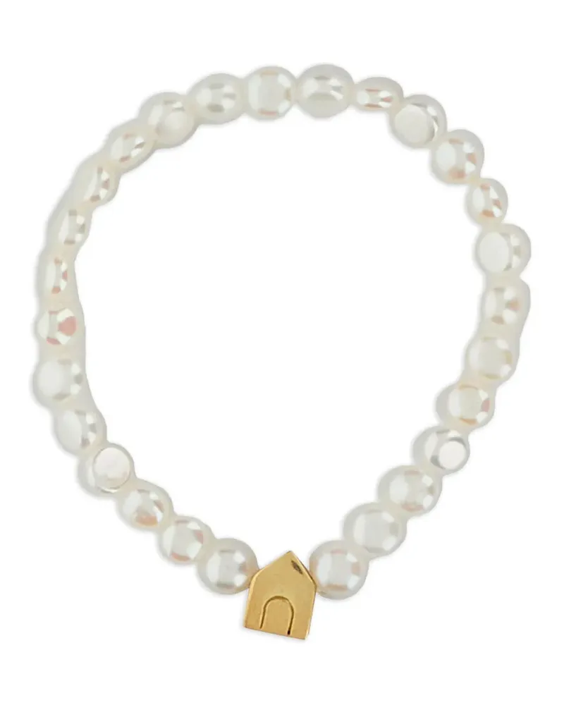Aliita Casita Perlenarmband - Weiß Weiß