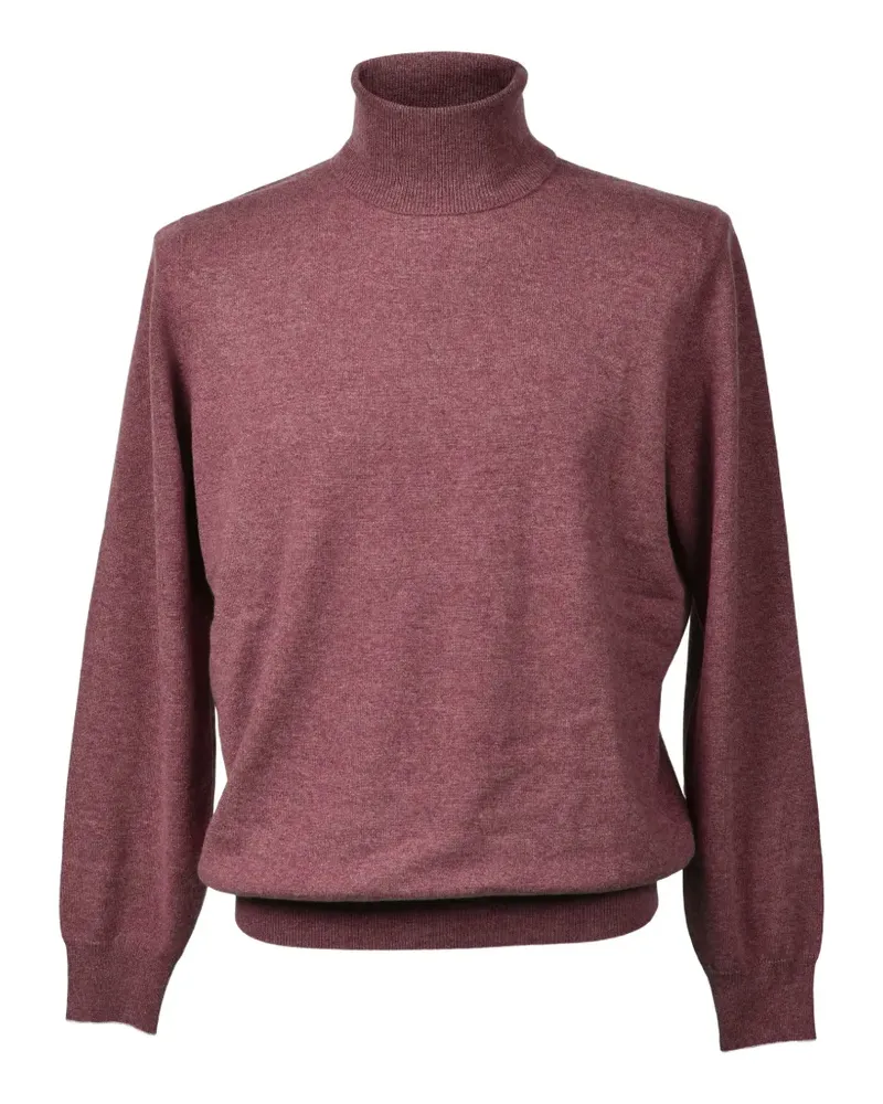 Brunello Cucinelli turtleneck knitted cashmere sweater - Rot Rot