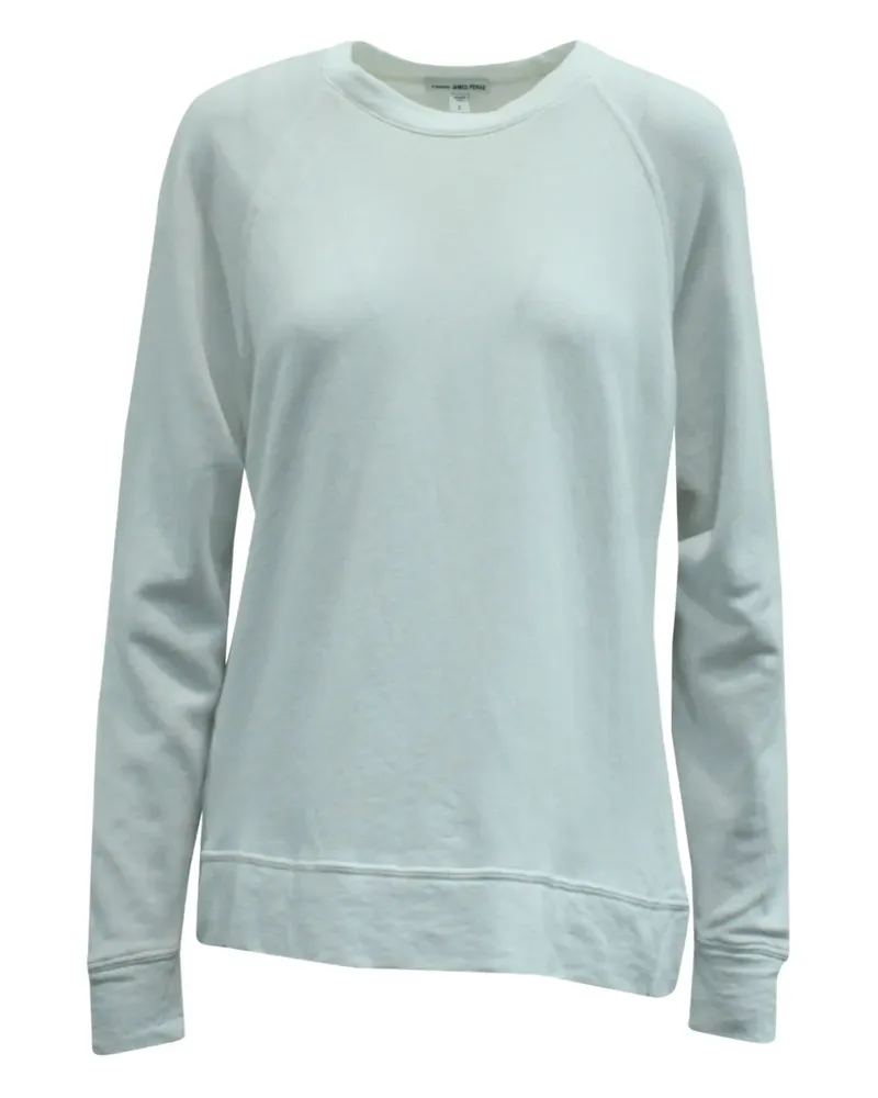 James Perse raglan-sleeve sweatshirt - Weiß Weiß